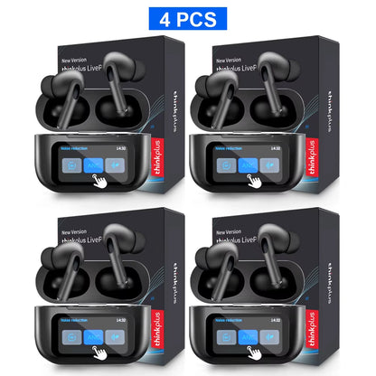 Original  Wireless Bluetooth Earphones ANC Noise Reduction Earbuds HD Mic Call Gamer Headsets LED Touch Screen Control