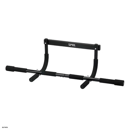 Adjustable Steel Pull-Up Bar for Doorways up to 32" | Professional Grade Thick Gauge Steel Frame for Home Gym
