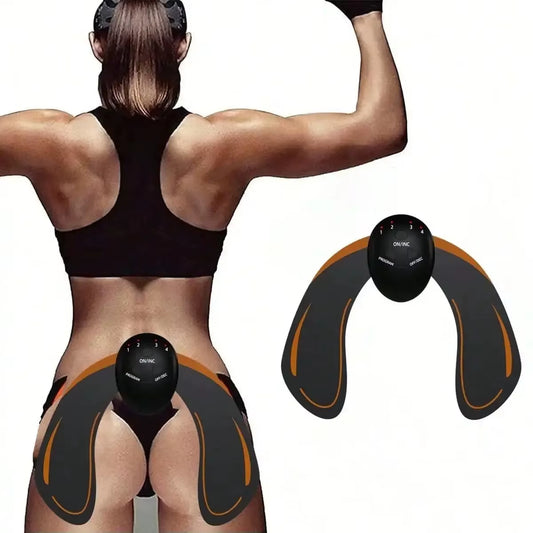 Hip & Waist EMS Toning Fitness Belt with Vibration Massage for Home Workout & Muscle Relaxation